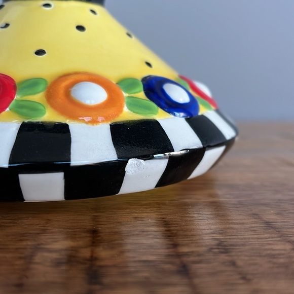 Sakura Mary Engelbreit Vintage Afternoon Tea Cookie Jar - Picture 11 of 12